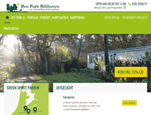Tablet Screenshot of bosparkbilthoven.nl